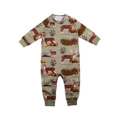 Macacão de bebê em algodão (orgânico)