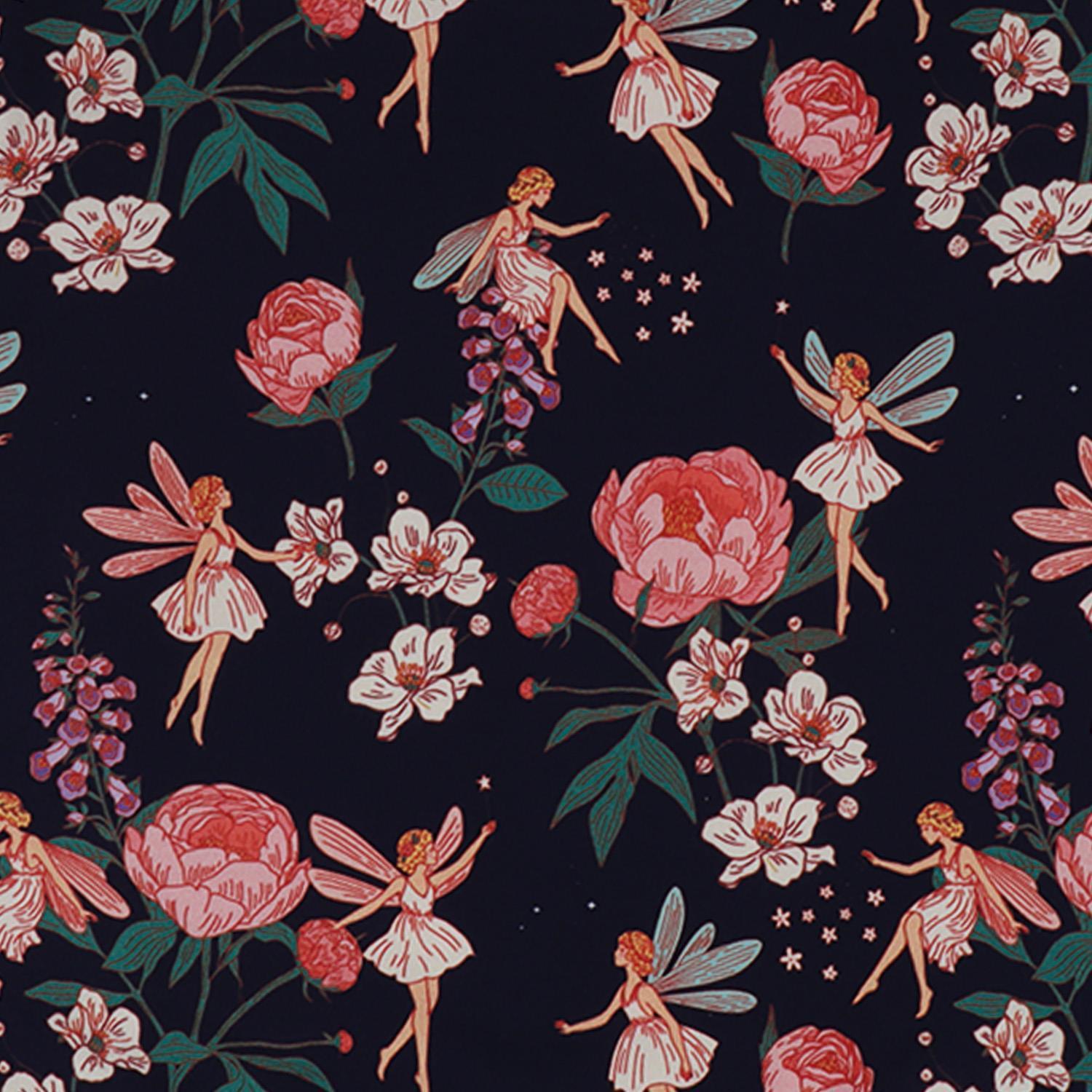 Fairies and Flowers-Sweat Jacket
