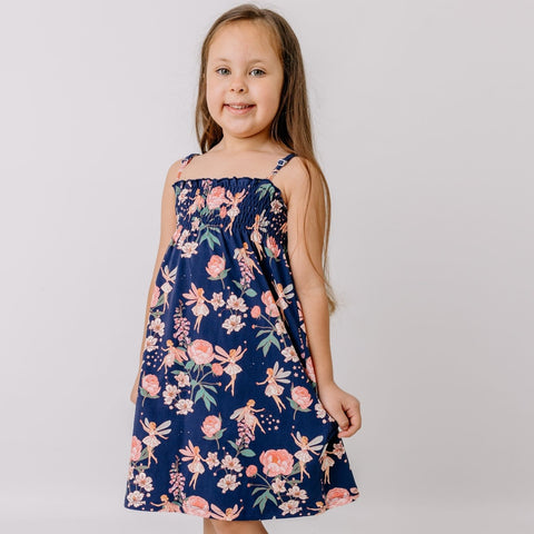 Fairies and Flowers-Sleeveless Dress