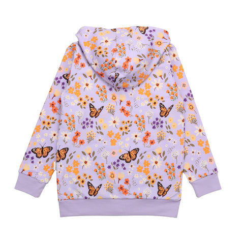 Flowers and Butterflies-Sweat Jacket
