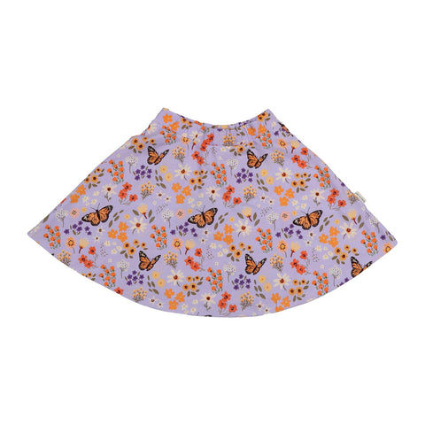 Flowers and Butterflies-Skirt