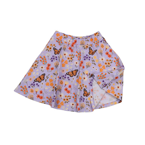 Flowers and Butterflies-Skirt
