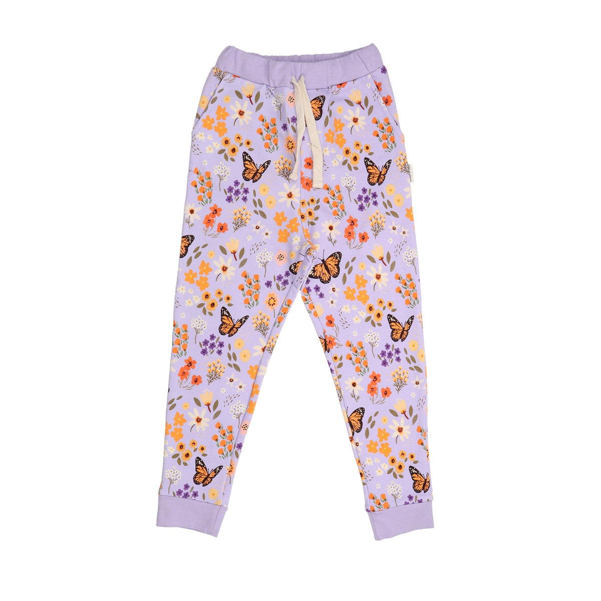 Flowers and Butterflies-Jogger