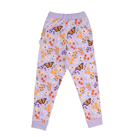 Flowers and Butterflies-Jogger