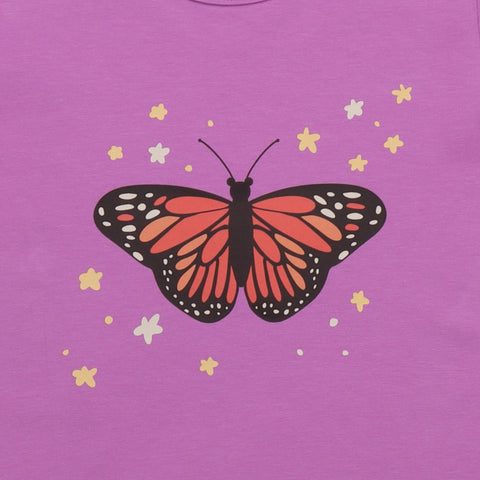 Flowers and Butterflies-T-Shirt