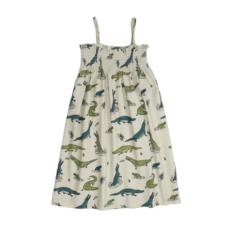 Funny Crocodiles-Strap Dress