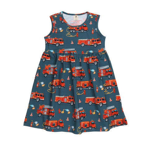 Fire Fighters-Sleeveless Dress