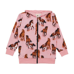 Graceful Horses-Sweat Jacket