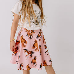 Graceful Horses-Skirt