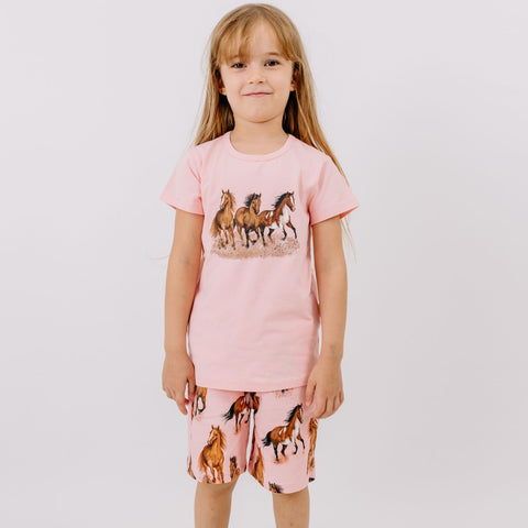 Graceful Horses-Shorts