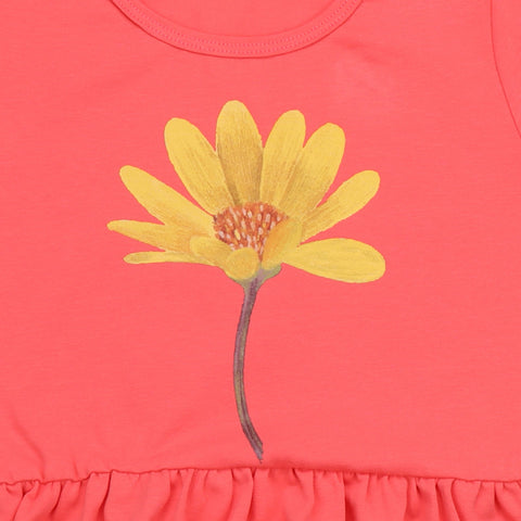 Hummingbirds Around Flowers-Dress