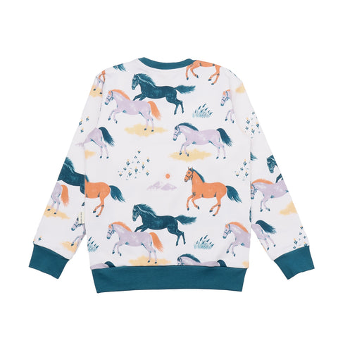 Happy Horses-Sweatshirt