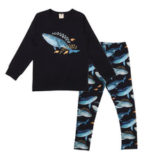 Humpback Whales - Baumwolle (Bio)