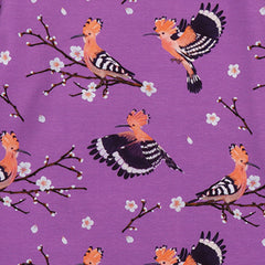Happy Hoopoes-Flared Dress