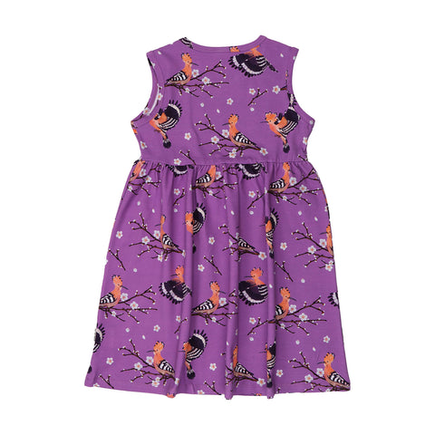 Happy Hoopoes-Sleeveless Dress