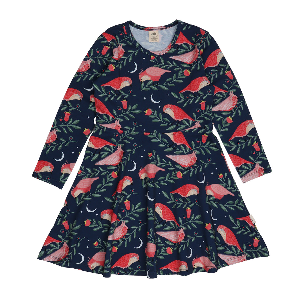 Pinky Birds Dress