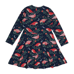 Pinky Birds Dress