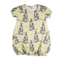 Robe à manches courtes en coton (biologique)
