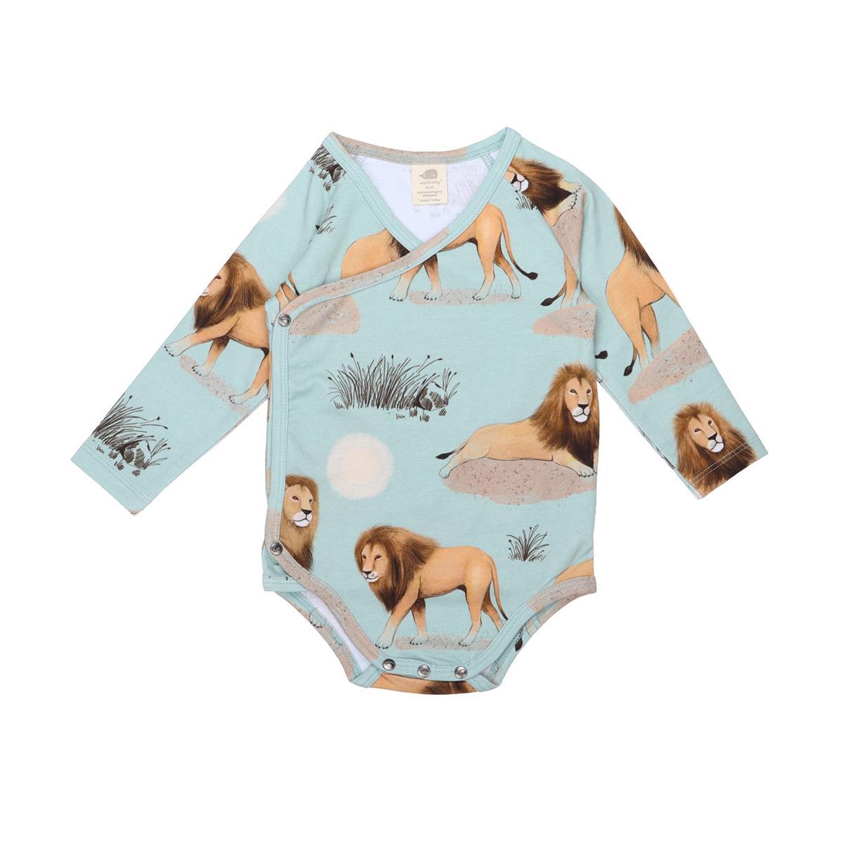 Wickelbody aus Baumwolle (Bio)