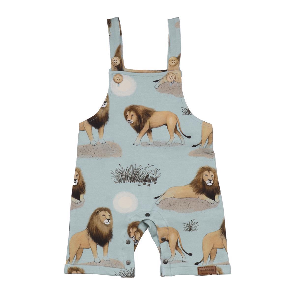 Sleeveless romper made of cotton (organic)