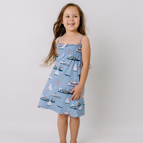 Marine Adventures-Sleeveless Dress