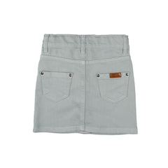 Saia confeccionada em jeans (algodão orgânico)