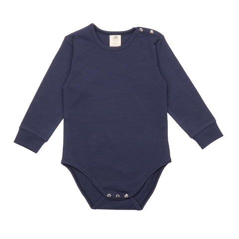 Langarm Body aus Baumwolle (Bio)