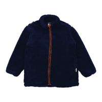 Navy Fleece-Fleece Jacket