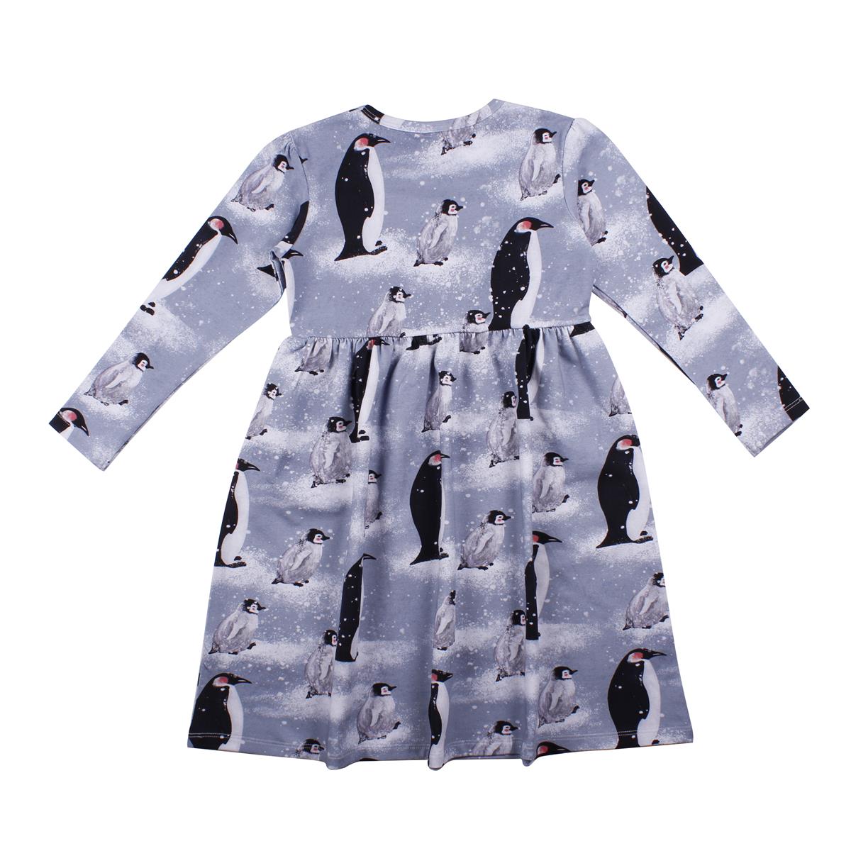 Langarm Kleid aus Baumwolle (Bio)