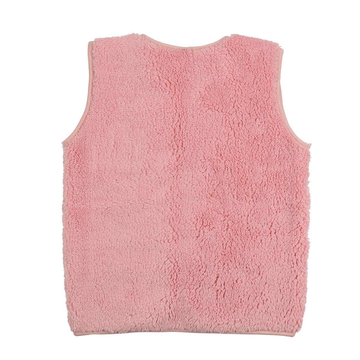 Pink Fleece-Fleece Vest 104