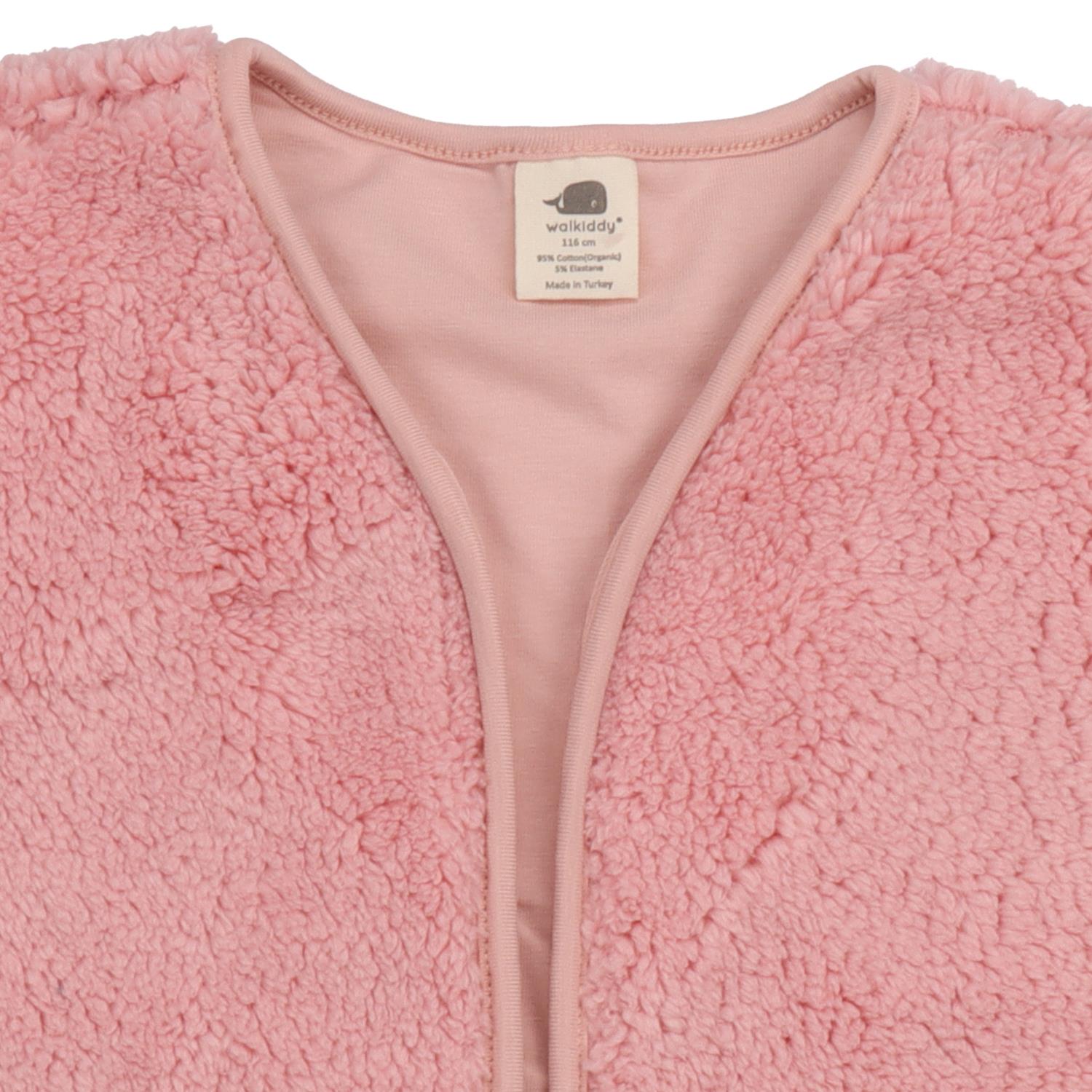 Pink Fleece-Fleece Vest 104