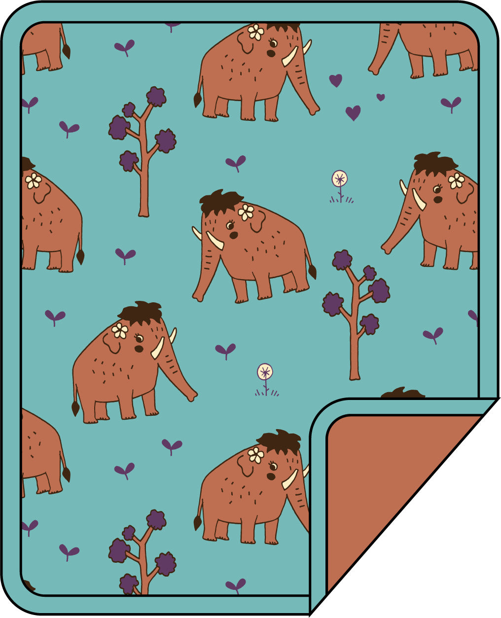 Decke aus Baumwolle (Bio)