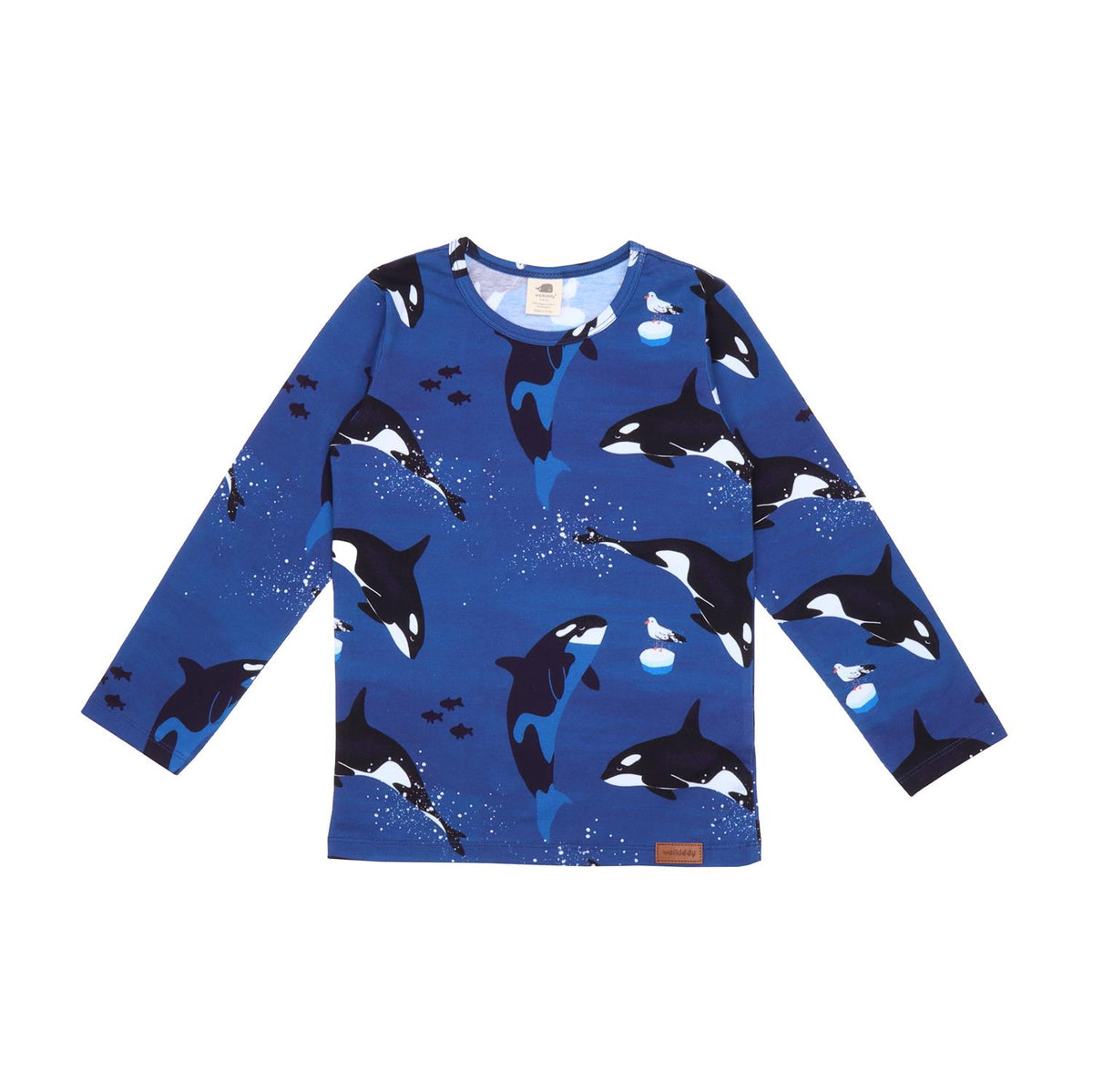 Chemise à manches longues en coton (biologique)