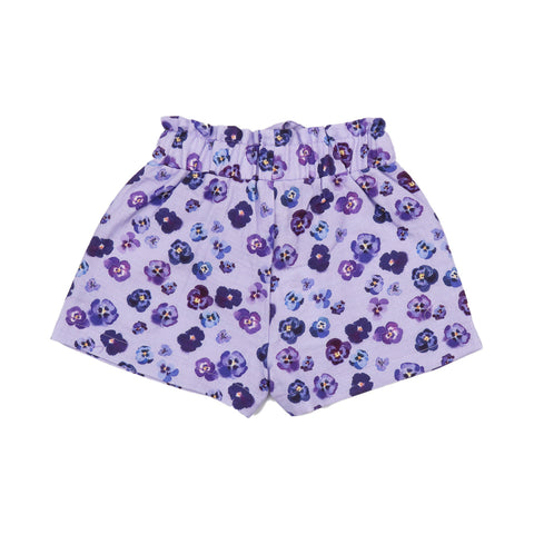 Purple Violas-Shorts