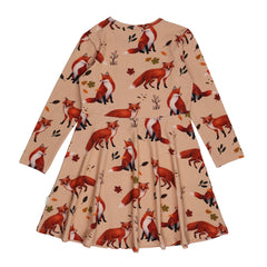 Red Foxes Dress