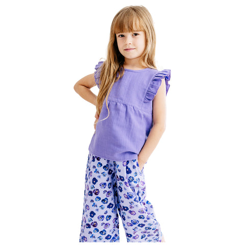 Royal Lavender-Blouse Top