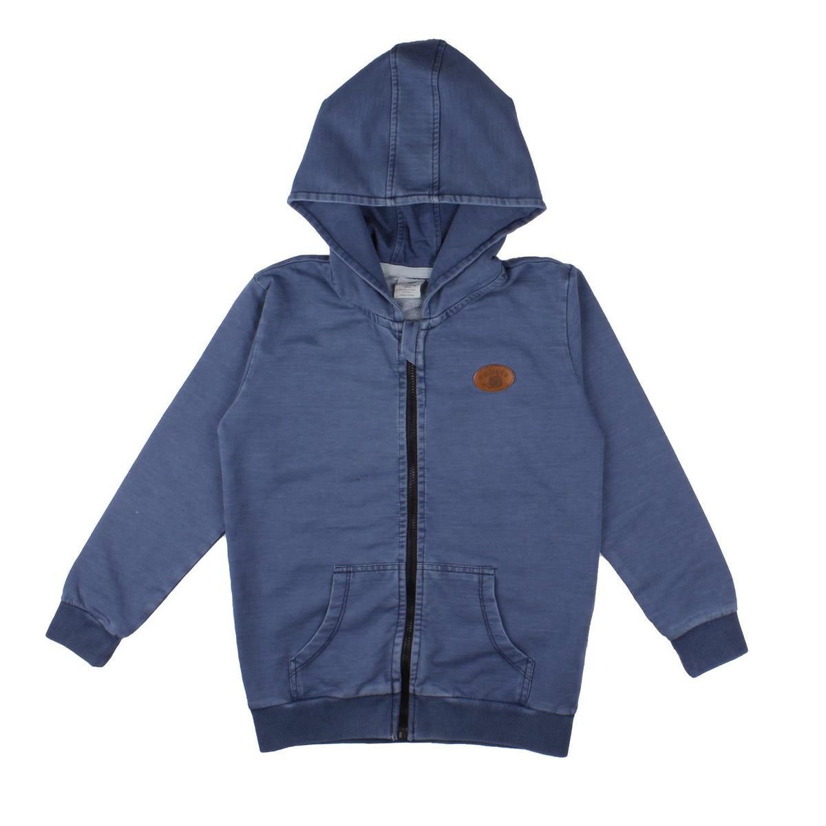 Jaqueta jeans confeccionada em jeans (algodão orgânico)