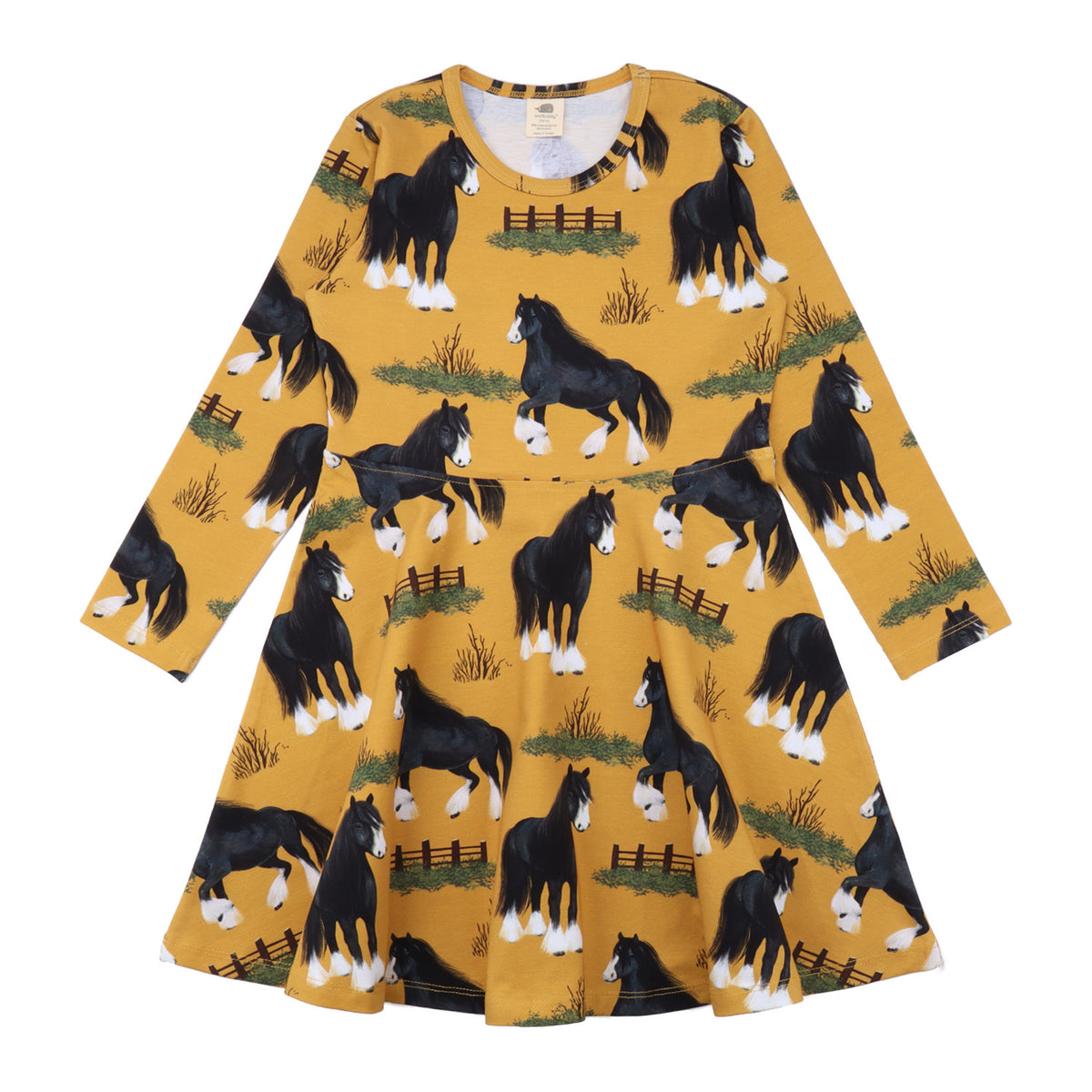 Shire Horses - Cotton (Organic)
