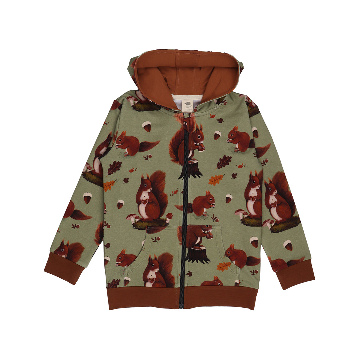 Squirrel Family Sweat Jacket