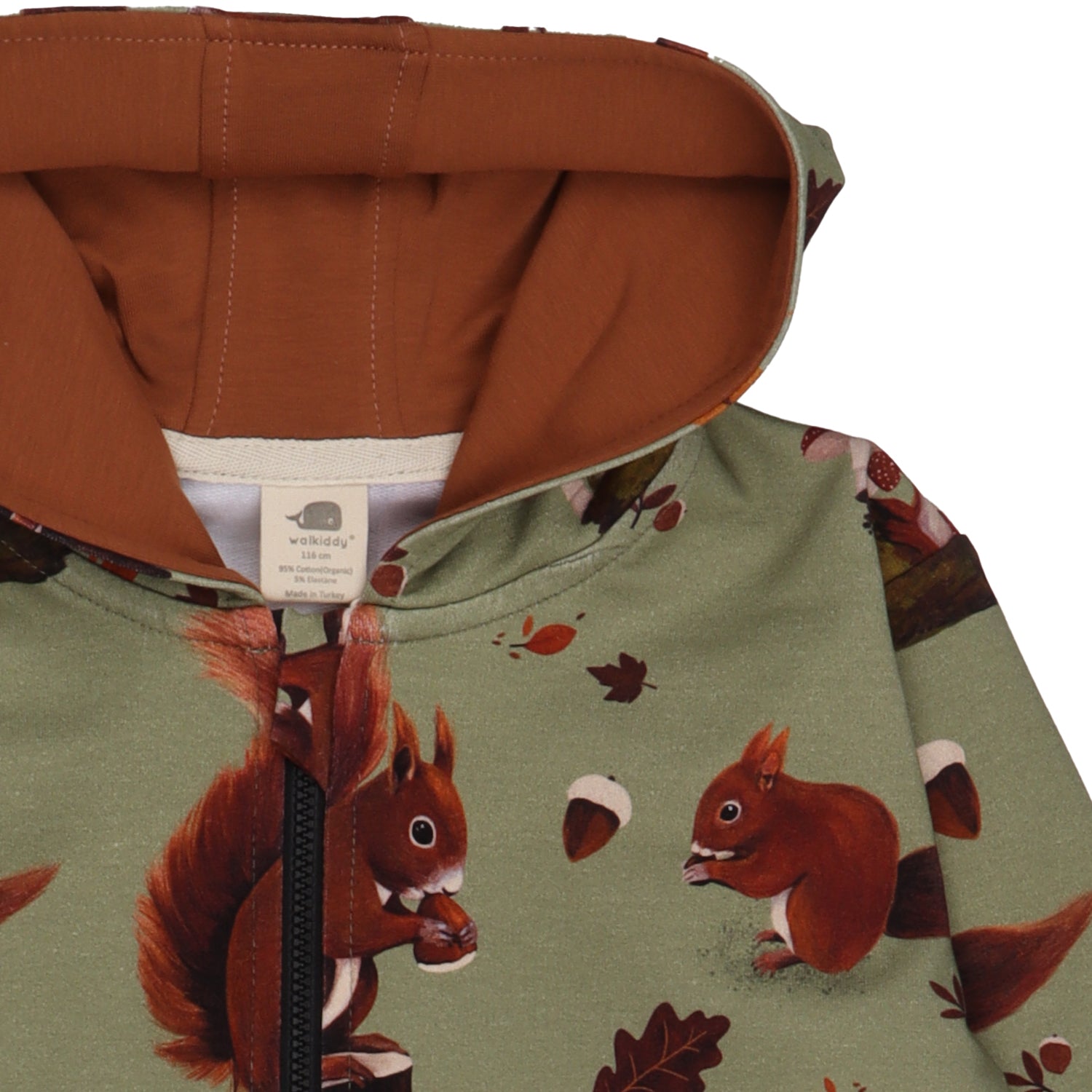 Squirrel Family Sweat Jacket