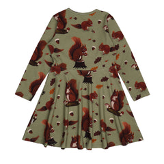 Squirrel Family Dress