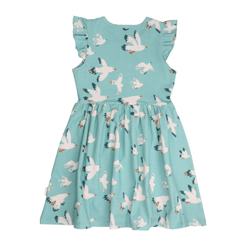 Seagulls-Ruffle Dress