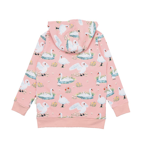 Swans in Spring-Sweat Jacket