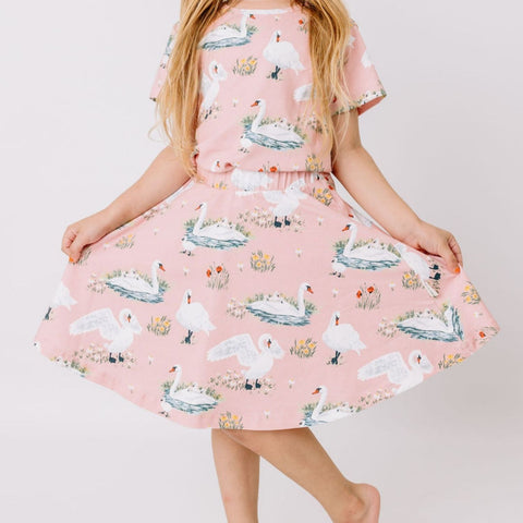Swans in Spring-Skirt
