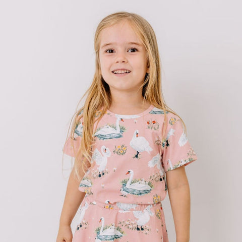 Swans in Spring-T-Shirt