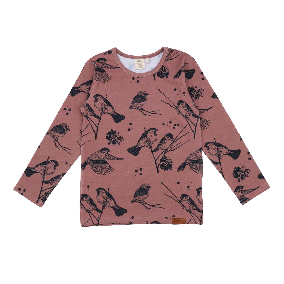Camisa de manga comprida confeccionada em algodão (orgânico)