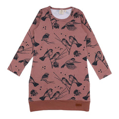 Vestido sweat confeccionado em algodão (orgânico)