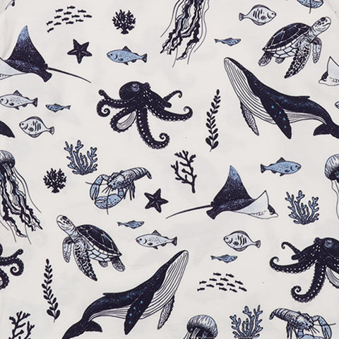 Underwater World-Sleeveless Dress