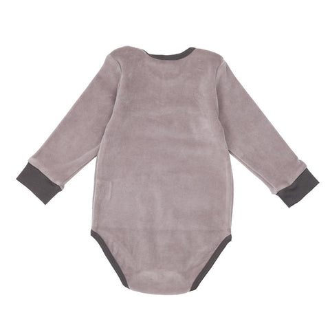 Langarm Body aus Baumwolle (Bio)