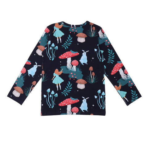 Langarm Shirt aus Baumwolle (Bio)